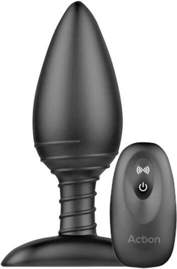 Action Asher Butt Plug Remote Control Action Asher Butt Plug Remote Control