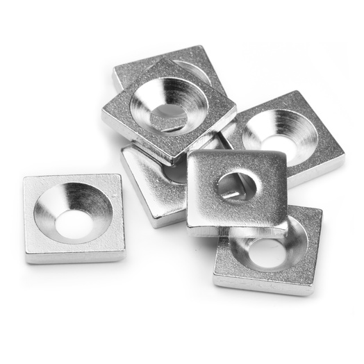Firkantskive 15 x 15 x 3 mm kjøp firkantskiver hos oss