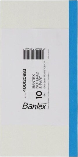Telefonblok Bantex 5 Section Hvid 120X240mm 60G/M2 10 Stk.