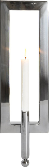 Madame® Lysestake for vegg sølv H:50cm