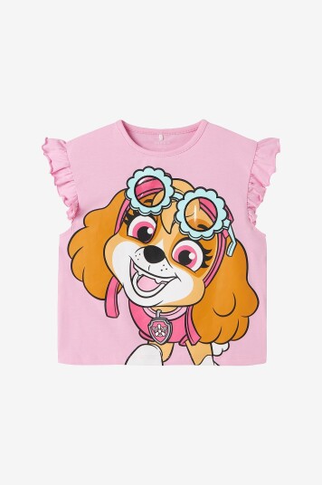 Name It Topp nmfMara Paw Capsl Nreg Top Box Rosa