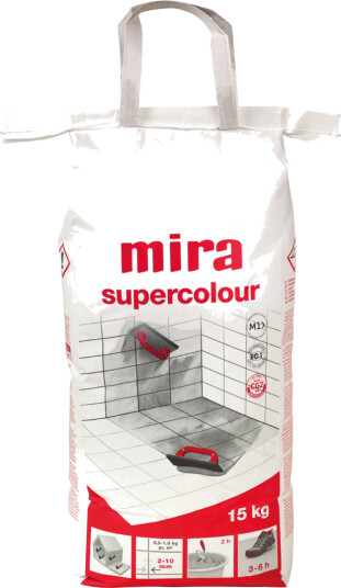 MIRA SUPERCOLOUR 120 STÅLGRÅ 15KG MIRA SUPERCOLOUR 120 STÅLGRÅ 15KG