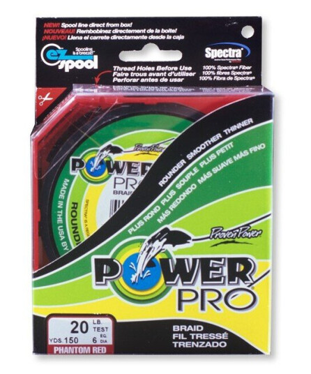 Power Pro Line Powerpro Vermillred