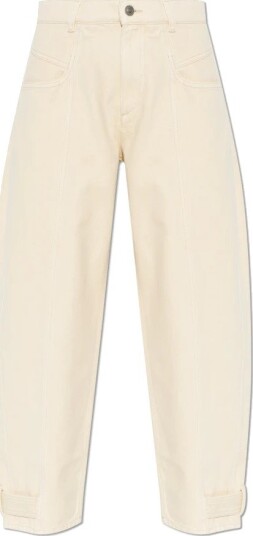 Isabel Marant Dame Jeans Beige 2XS,
