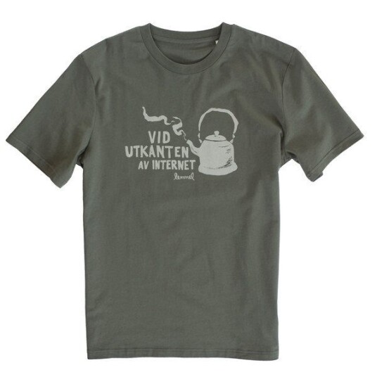 Lemmel Kaffe T-shirt "Vid Utkanten" Khaki Green XL