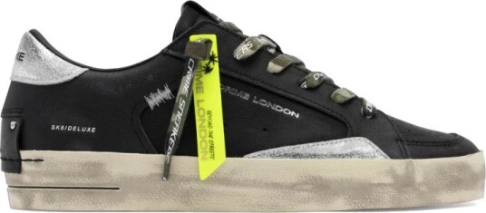 Crime London Herre Sko Svart 41 EU,