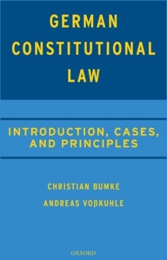 Bumke Christian German Constitutional Law