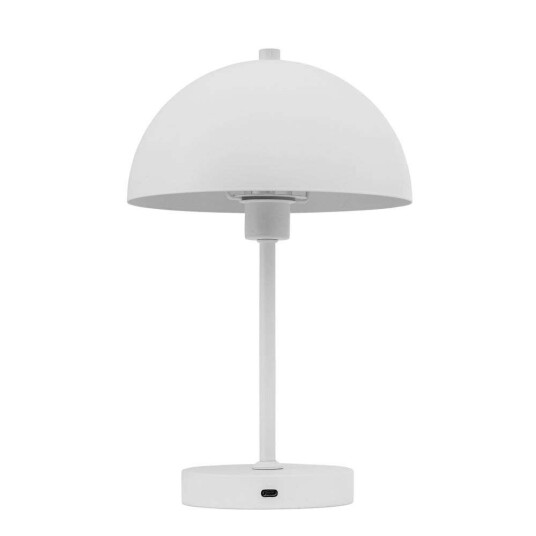 Dyberg Larsen Stockholm LED Bordlampe Bærbar Matt Hvit