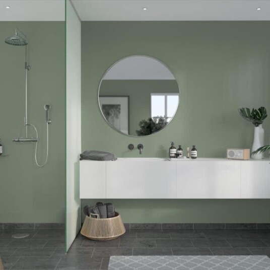Baderomspanel Fibo 5206 00 EM Olivegreen Baderomspanel Fibo 5206 00 EM Olivegreen