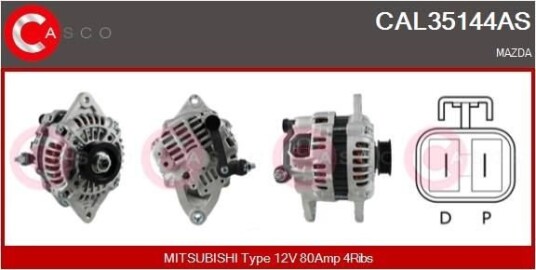 Dynamo CASCO CAL35144AS Dynamo CASCO CAL35144AS
