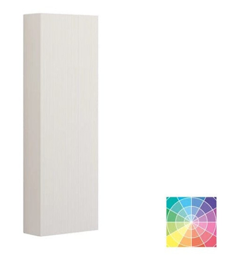 Dansani Calidris Rillet Høyskap 1 dør D16cm NCS Farge / Høyre Hengslet 120cm