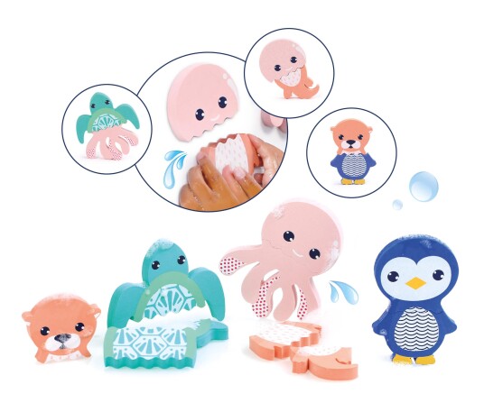 Ludi Mix & Match Foam animals for the bath LU40078