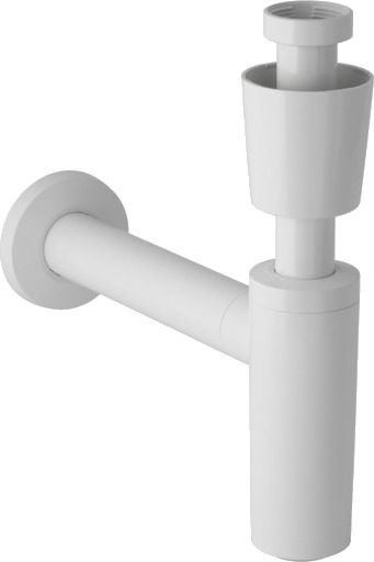 Vannlås 1,1/2" x 40 mm hvit