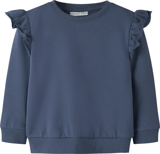 Name It Nmfkluisi Ls Sweat Unb Blue 110