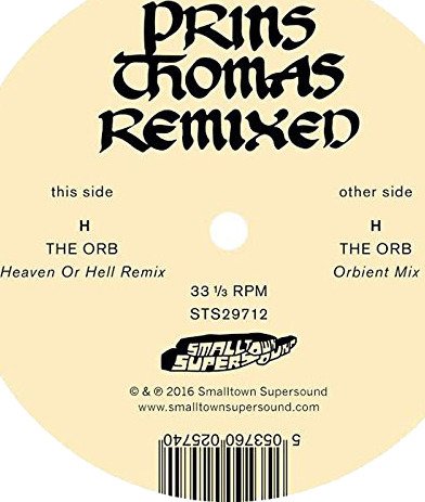 Prins Thomas The Orb Remixes Vinyl