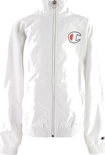 Champion Fashion Cardigan Hvit m. Logo Champion 18 20 år Cardigan