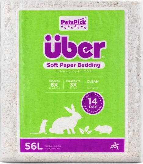 Über Soft Paper Bedding 56L White (45041)