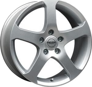 Mega Wheels Indus Trailer Silver 5.0x13 5/112 ET30 B66.6 Mega Wheels Indus Trailer Silver 5.0x13 5/112 ET30 B66.6