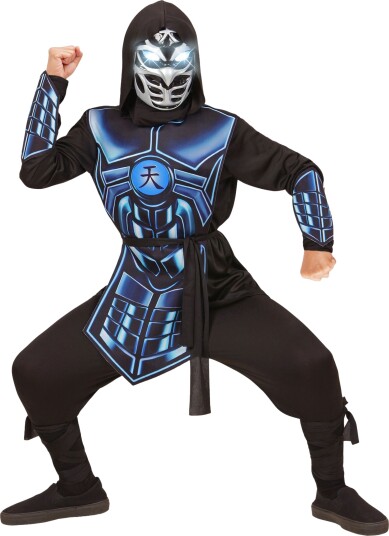 Widmann Cyber Ninja Barn Kostyme Large 07918