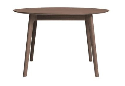 Ro Collection Salon Uttrekkbart Bord Ø120 Røkt Eik Ro Collection Salon Uttrekkbart Bord Ø120 Røkt Eik