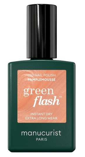 Manucurist Green Flash Led Nail Polish Pamplemousse 15ml