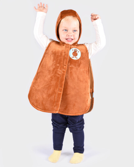 Robetoy Cape til Barn Babblarna Babba Brun Robetoy Cape til Barn Babblarna Babba Brun