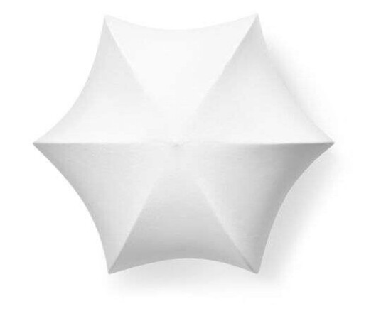 Ferm Living Poem Vegglampe Ø60 Hvit/Cashmere