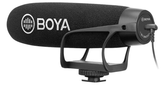 Boya BY-BM2021 Superkardioid Mikrofon 3.5mm for Podcast og Gaming Svart Boya BY-BM2021 Superkardioid Mikrofon 3.5mm for Podcast og Gaming Svart