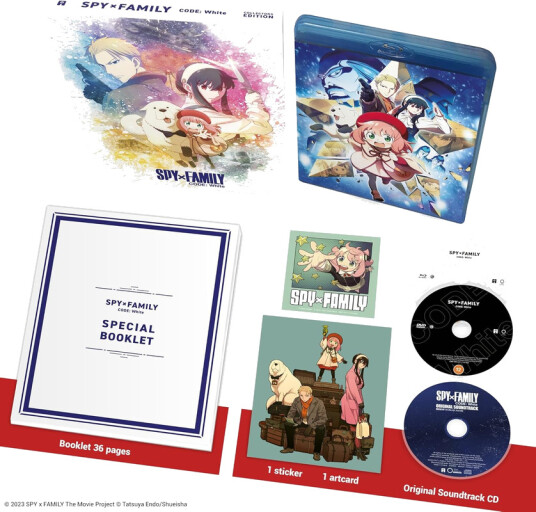 Spy X Family Code: White 2023 Bluray