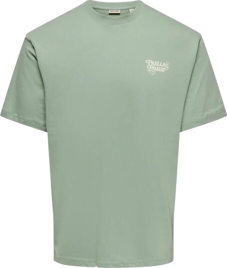 ONLY & SONS Onschef Life Rlx Ss Tee Green XL