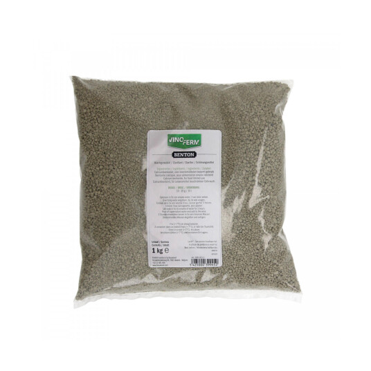 Vinoferm Bentonit Benton 1 kg klaringsmiddel
