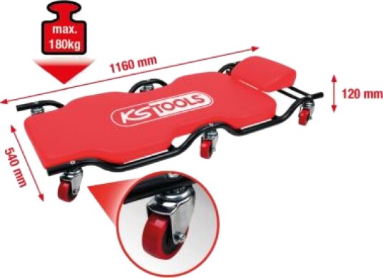 KS TOOLS 500.8003 Verksted liggebrett