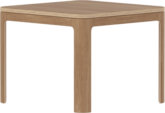 FLEXA Nova bord 47x60x60 cm Eikefinér
