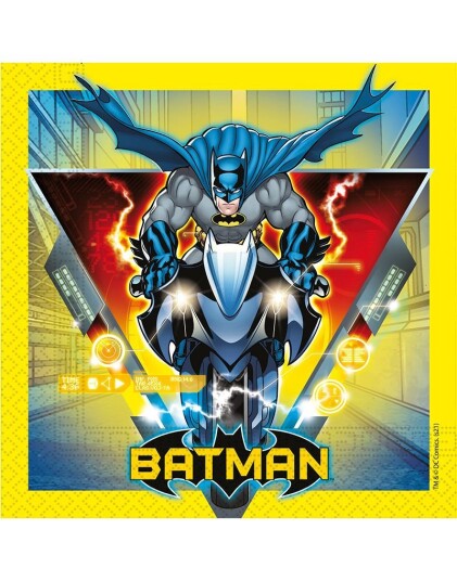 20 stk Servietter 33x33 Batman 20 stk Servietter 33x33 Batman