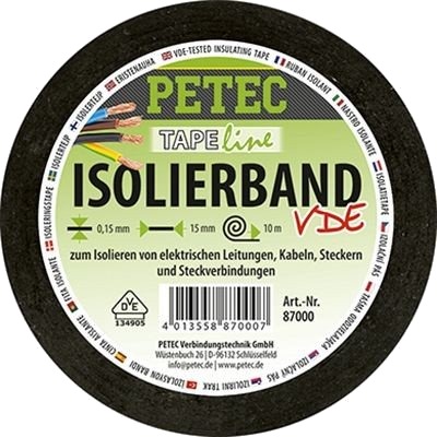 PETEC 87000 Isolerbånd PETEC 87000 Isolerbånd