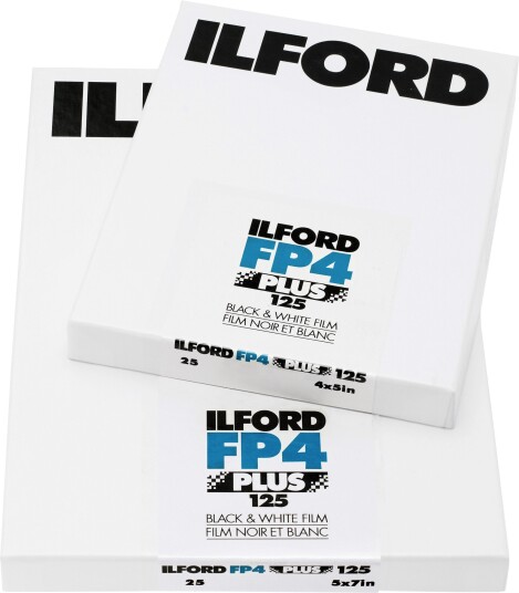 Ilford FP4 Plus Kamerafilm 4x5" ISO 125 Ilford FP4 Plus Kamerafilm 4x5" ISO 125