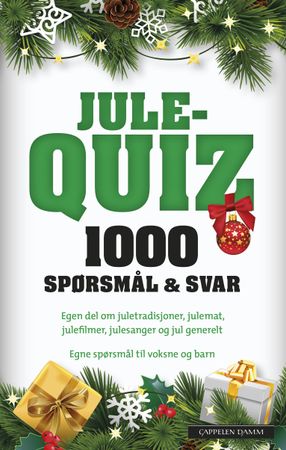Julequiz, Veldig pen bok / som ny Julequiz, Veldig pen bok / som ny