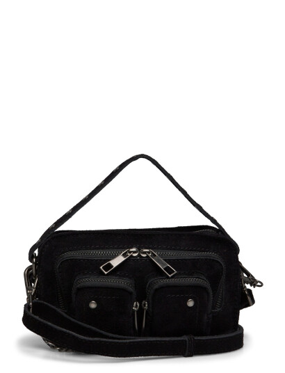 Nunoo Helena Suede W. Antique Silver - Black - ONE SIZE
