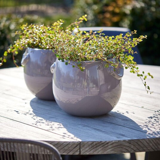 Riviera Maison Yorkville Blomsterkrukke Brun H25cm