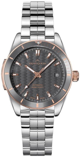 Norqain Dameklokke N1800CG83A/G18G/182S Adventure Grå/Stål Ø37 mm