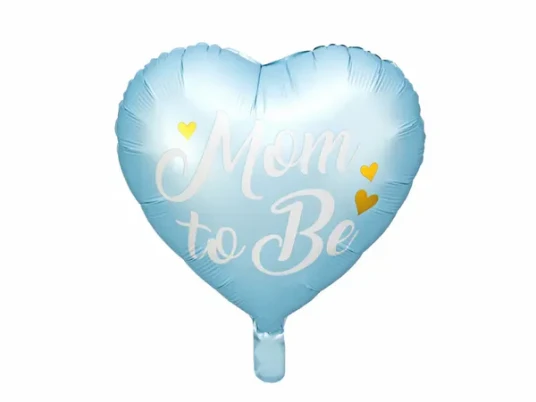 Folie Ballong Mom to Be blue 35 cm
