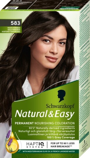 Schwarzkopf Professional Natural & Easy 583 Icy Dark Brown Schwarzkopf Professional Natural & Easy 583 Icy Dark Brown