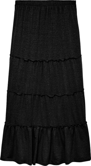 Vero Moda   Maxi skjørt vmJune HW Ankle Skirt Jrs GA   Svart