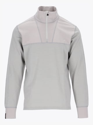 Twentyfour Aurora Obi Ull Half Zip Grå XXL Twentyfour Aurora Obi Ull Half Zip Grå XXL