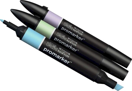 Winsor & Newton Promarker ??? 3-pack ??? Pastelltoner 1