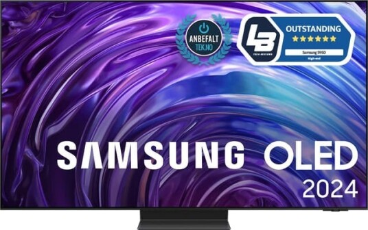 Samsung 55" S95D OLED 4K Smart-TV med HDR Pro og AI Gen2 Prosessor TQ55S95DATXXC