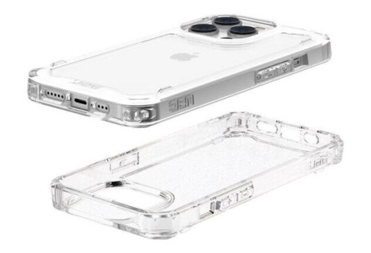 UAG Plyo Ice Baksidedeksel til Apple iPhone 14 Plus - Transparent Grå Mobildeksel UAG Plyo Ice Baksidedeksel til Apple iPhone 14 Plus - Transparent Grå Mobildeksel