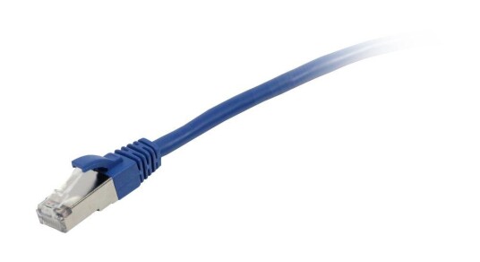 Synergy RJ45 Nettverkskabel Cat5e F/UTP 1m Blå