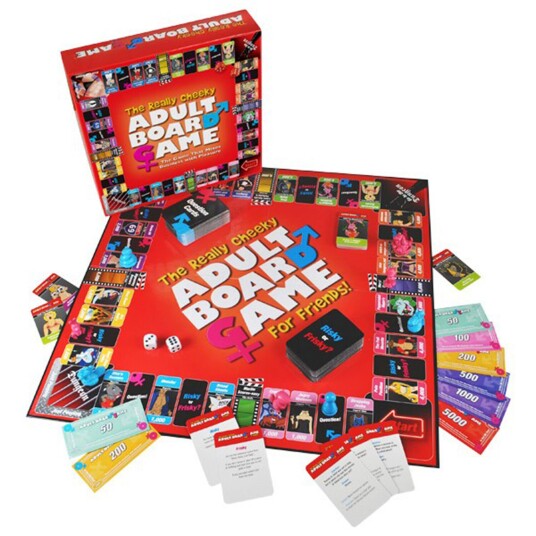 Creative Conceptions The Really Cheeky Brettspill - Rød - Rød Creative Conceptions The Really Cheeky Brettspill - Rød - Rød