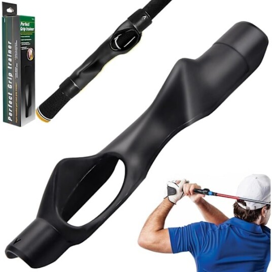 Golfgrepstrener Hjelpearm Band Sving Golf Treningshjelpemiddel Holdningskorrigering Praksis Justering for Golf Nybegynnere Menn Kvinner Barn Golfgrepstrener Hjelpearm Band Sving Golf Treningshjelpemiddel Holdningskorrigering Praksis Justering for Golf Nybegynnere Menn Kvinner Barn